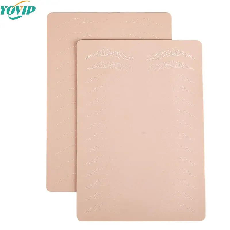 

Double Sided Tattoo Practice Skin Eyebrow Practice Permanent Makeup Fake Microblading Tattoo Beginner Skin Tattoo Accessories