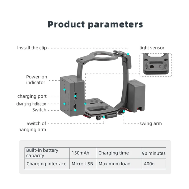 

Airdrop System for Mavic AIR 2S/AIR 2 Drone Fishing Bait Wedding Ring Gift Delivery Drone Air Dropping Transport