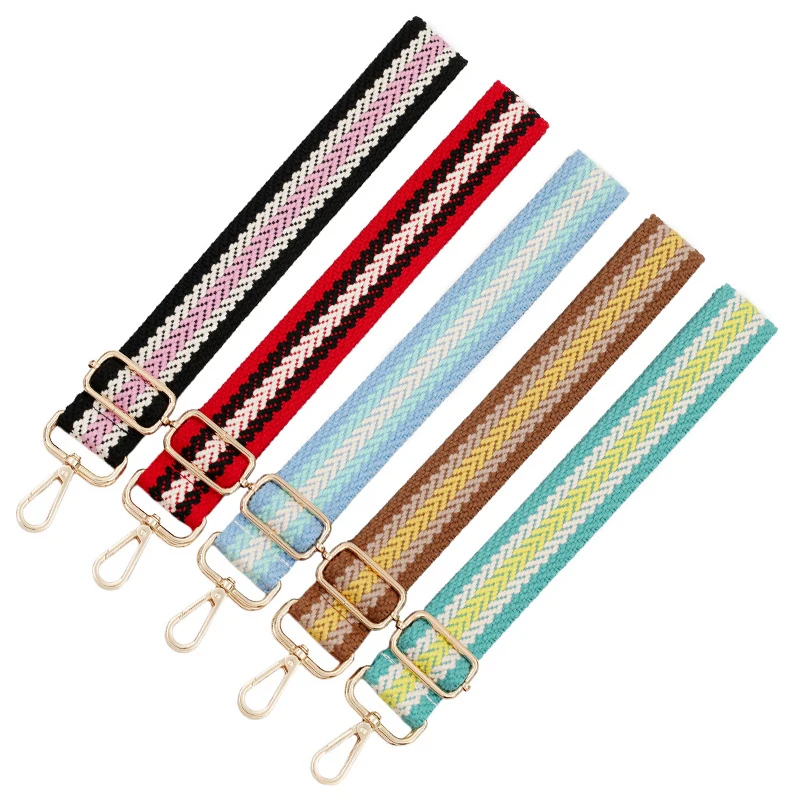 

Belt Shoulder Bag Strap For Crossbody Women Wide Straps For Bags Striped Handles Adjustable Strap Bag Accessories