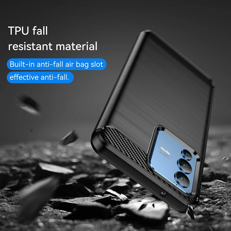 Фото Противоударный силиконовый чехол для Vivo V23 №2