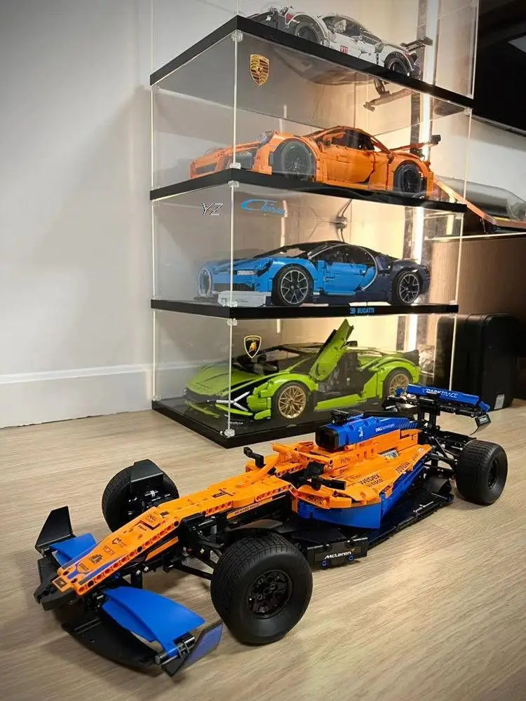 Техническая формула 42141 McLarens строительный блок модель гоночной машины RSR 1000rr