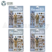 [Pre-Order]Ou Ying Studio 1/18 Planet Green Valley PGV 3.75inch Action Figure EFSA Security Forces Anime Model Free Shipping