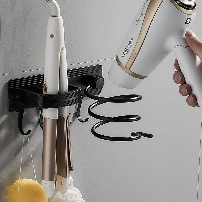 

Настенный держатель-органайзер для сушки волос