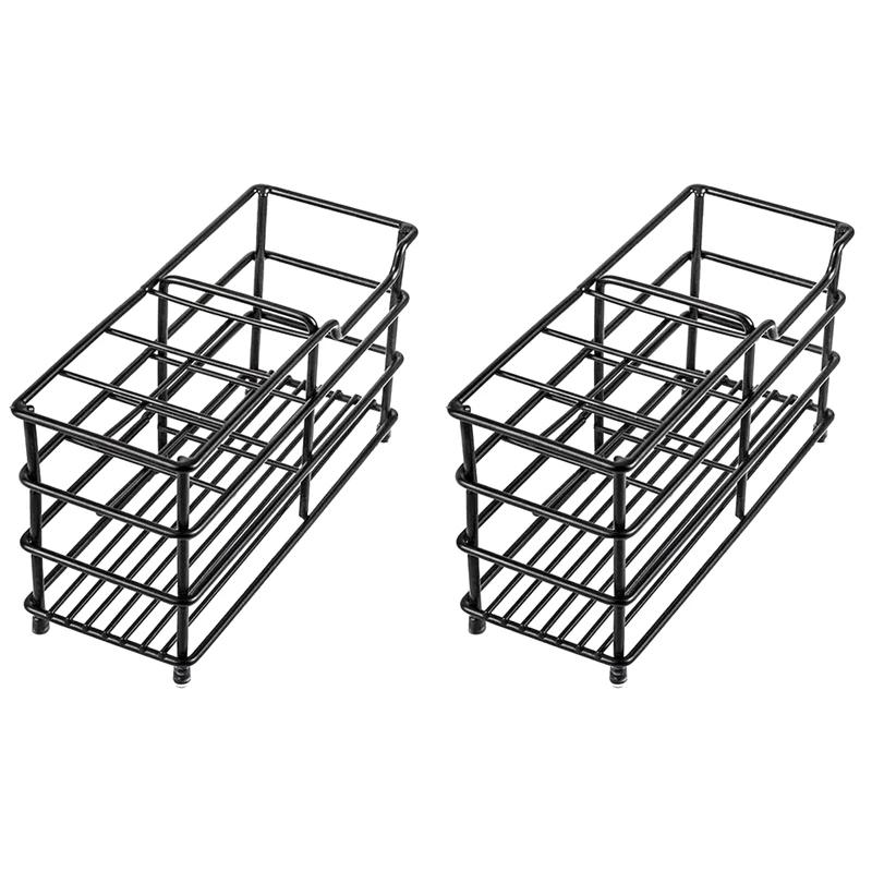 Держатель зубной щетки для ванной комнаты черный держатель из нержавеющей стали