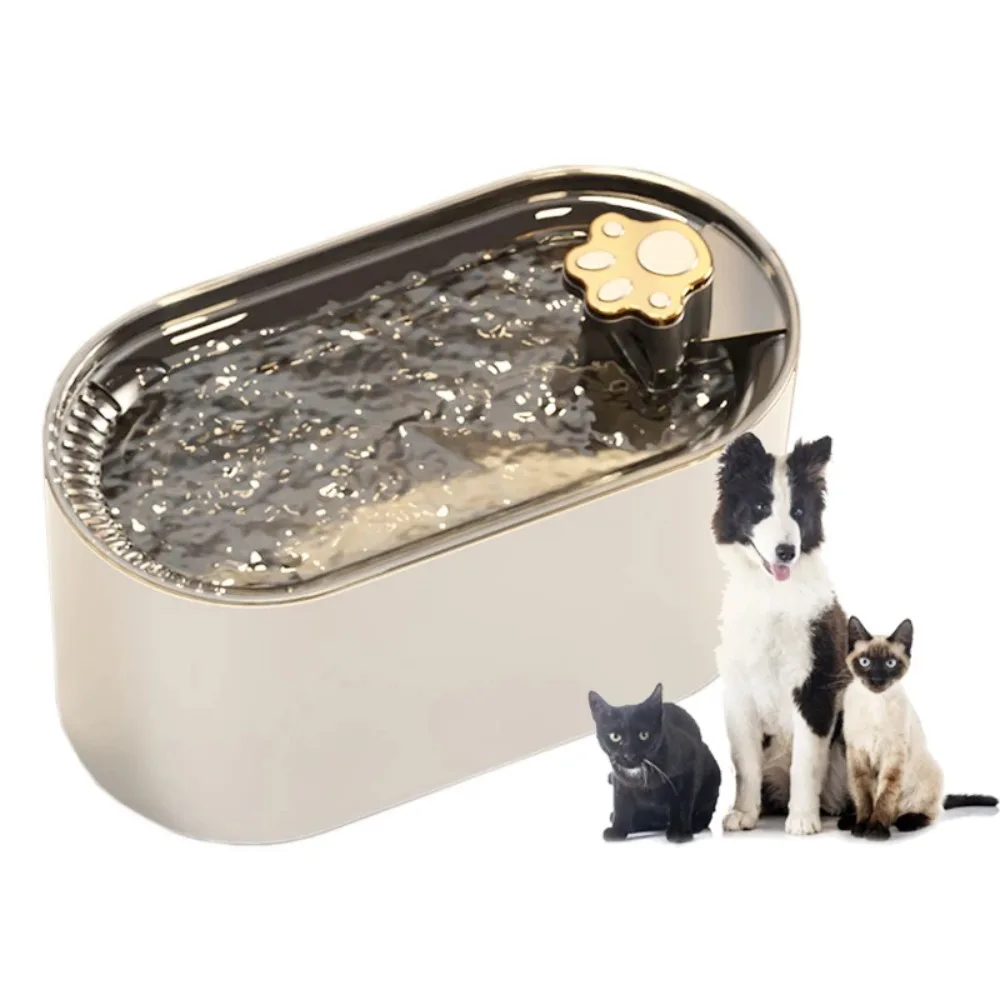 

3L Cat Water Fountain Dog Drinker Automatic Filtration Mute Recirculate Filtring USB Electric Smart Pet Water Dispenser
