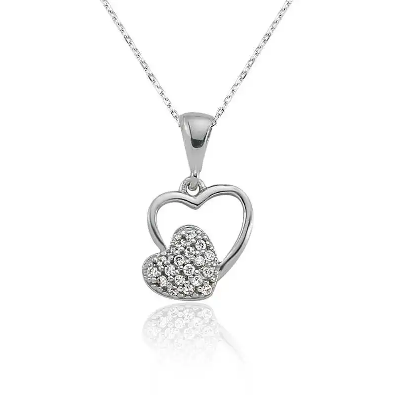

Tevuli 925 Sterling Silver Heart Women Necklace