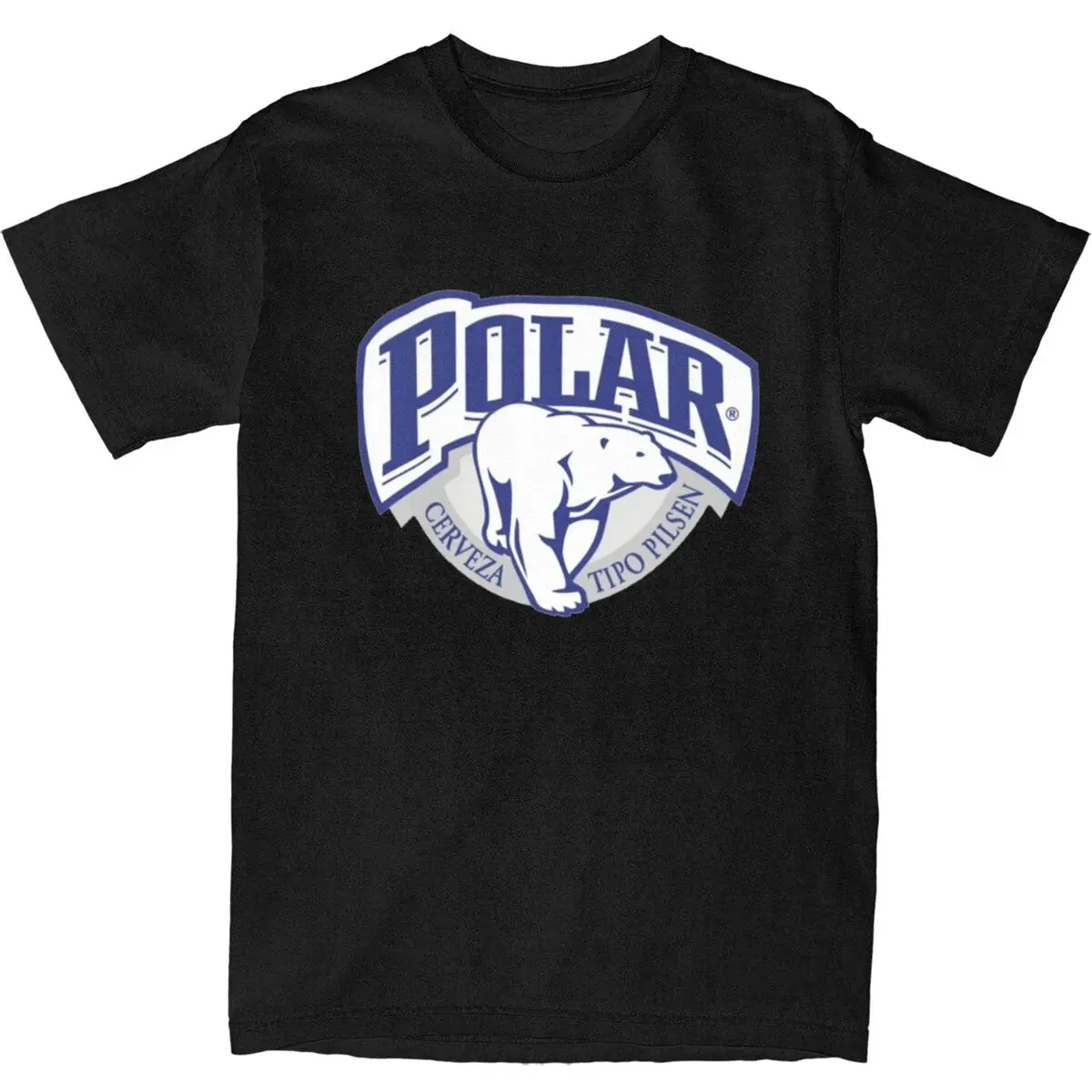 Новая футболка Cerveza модные футболки Polar de Venezuela винтажная с короткими рукавами