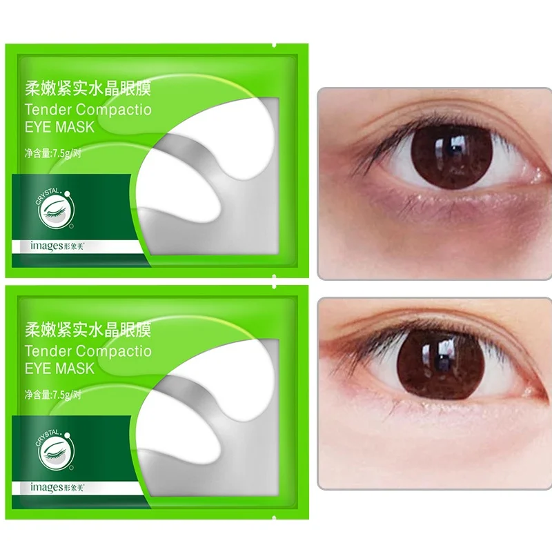

2 Pair Collagen Eye Mask Eye Patches Gel Eyes Pads Dark Circles Puffiness Removal Anti Wrinkle Eye Care Sheet Mask