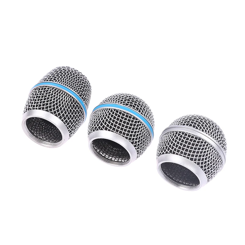 Microphone Replacement Head Steel For SM58 Mesh Handheld Microphone Grill Mesh Head Fits Shure Beta 57A 58A 87A 845S 945 images - 6