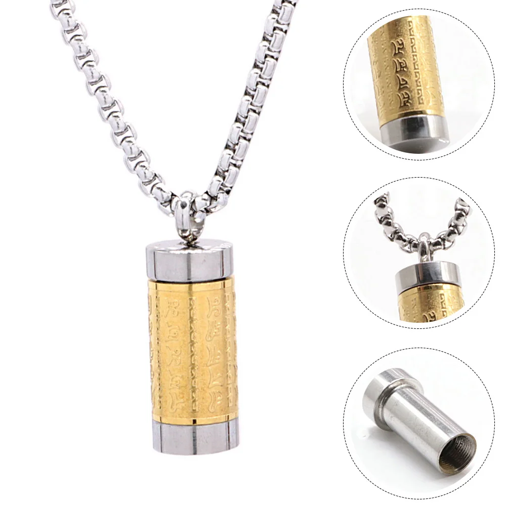 

1pc Unique Creative Scripture Jewelry Scriptures Pendant