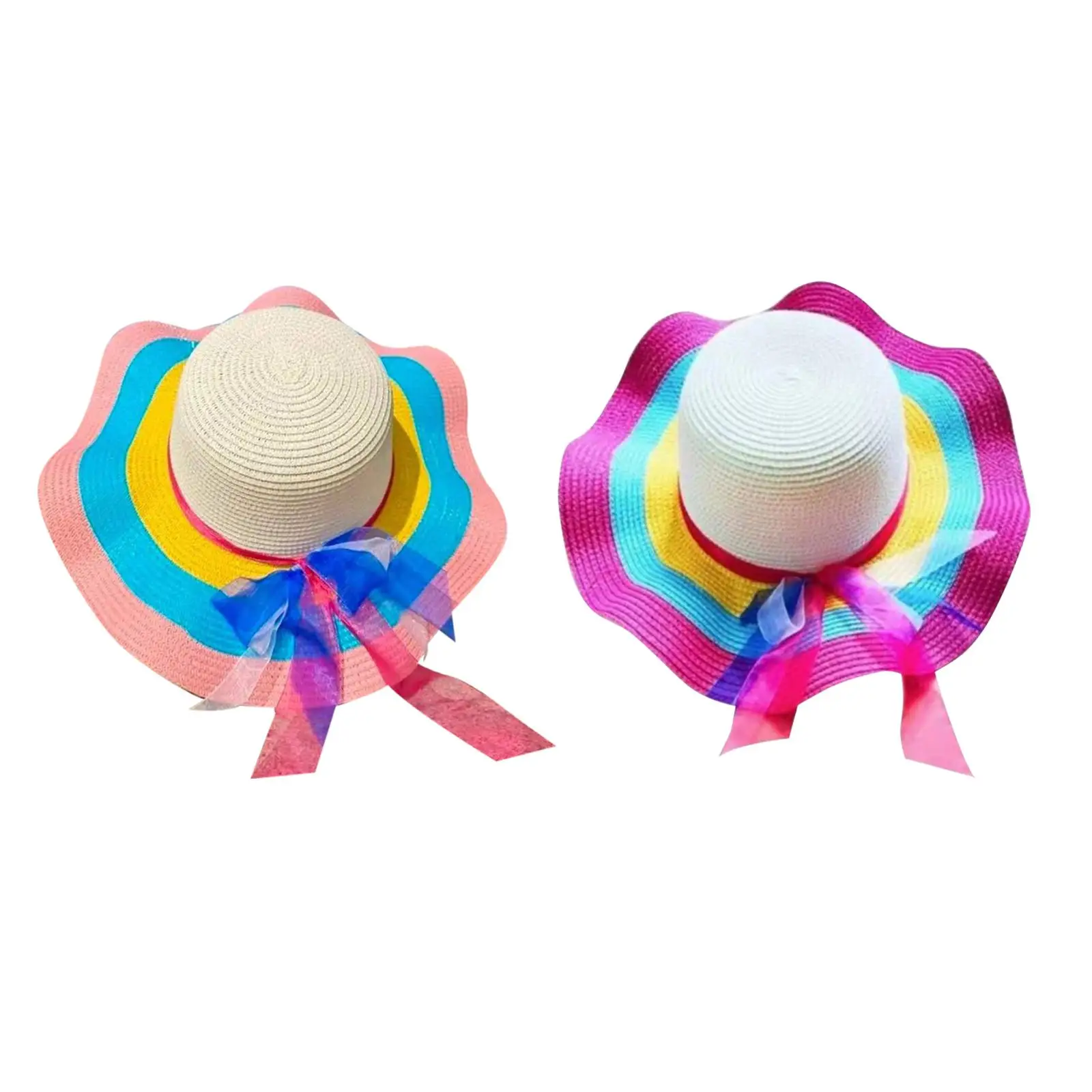 

Women Wide Brim Straw Hat Durable Breathable Ladies Summer Hats with Brim of Sun Hats for Backpacking Outdoor Streets Trips