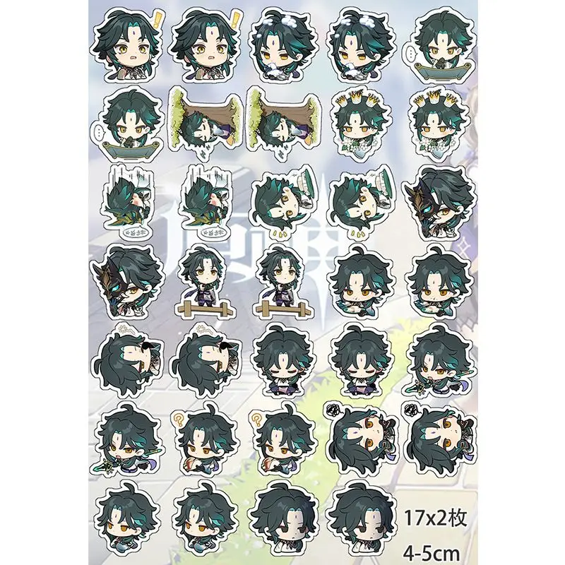 Рисунок 4 - Аниме стикер Scaramouche Genshin Impact s