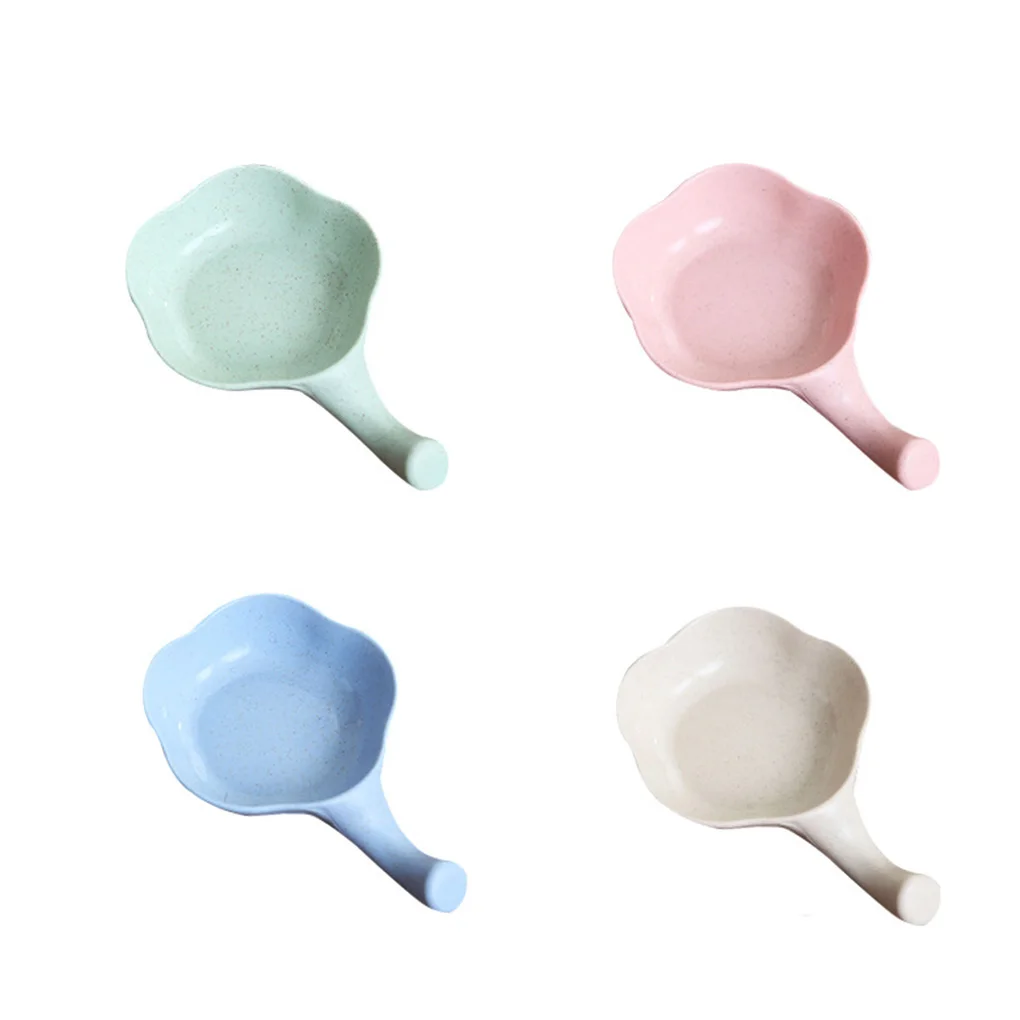 

4pcs/Set Wheat Straw Material Dip Bowl Soy Oil Vinegar Cup Sauce Dish TablewareSmall Plate Kitchen Supplies Plates Color Random