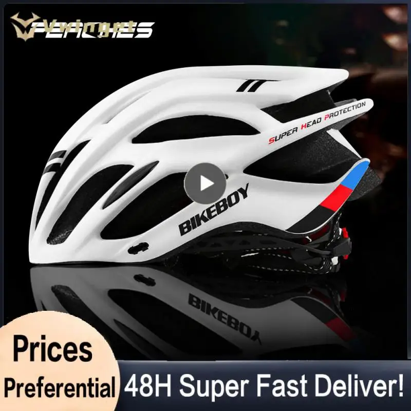 

Comfortable Cycling Helmets Gradient Bicycle Helmet Lightweight Bike Cap Withlight Cycling Cycling Equipment Durable