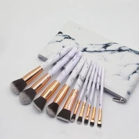10pcsset makeup brush uniform shading excellent ductility smooth surface cosmetic powder eye shadow blush blending tool for fem