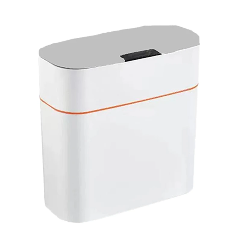 

16L Smart Sensor Trash Can Automatic Bathroom Garbage Bin Household Toilet Waterproof Narrow Seam Sensor Bin