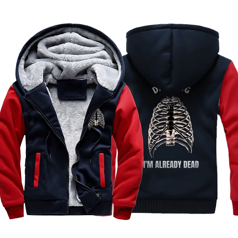 

Мужской зимний тренировочный костюм на молнии, с карманами