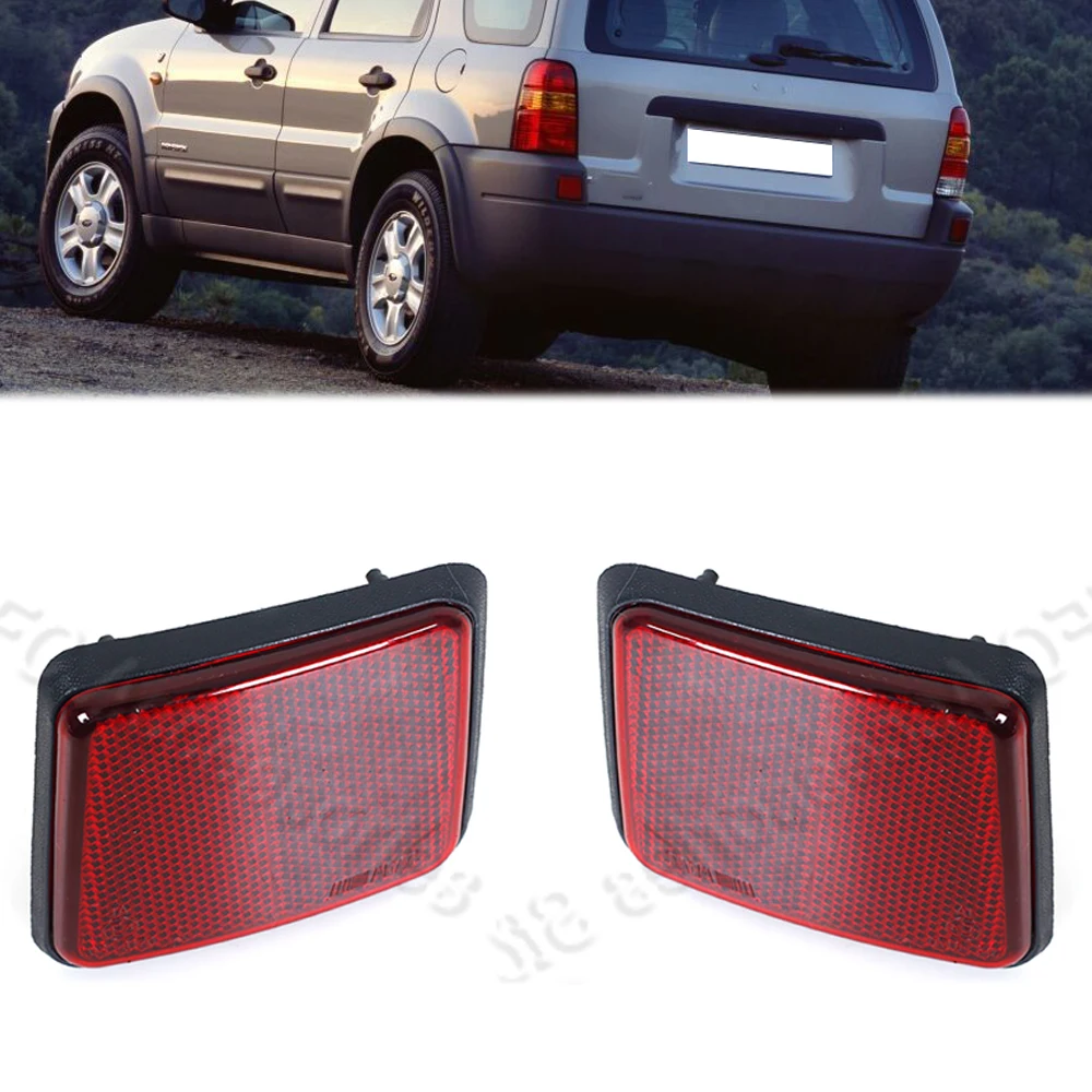 

Rear Bumper Reflector Brake Light Warning Light Rear Fog Lamp For Ford Escape Kuga Maverick 2005-2007 Not For UK Version For Car