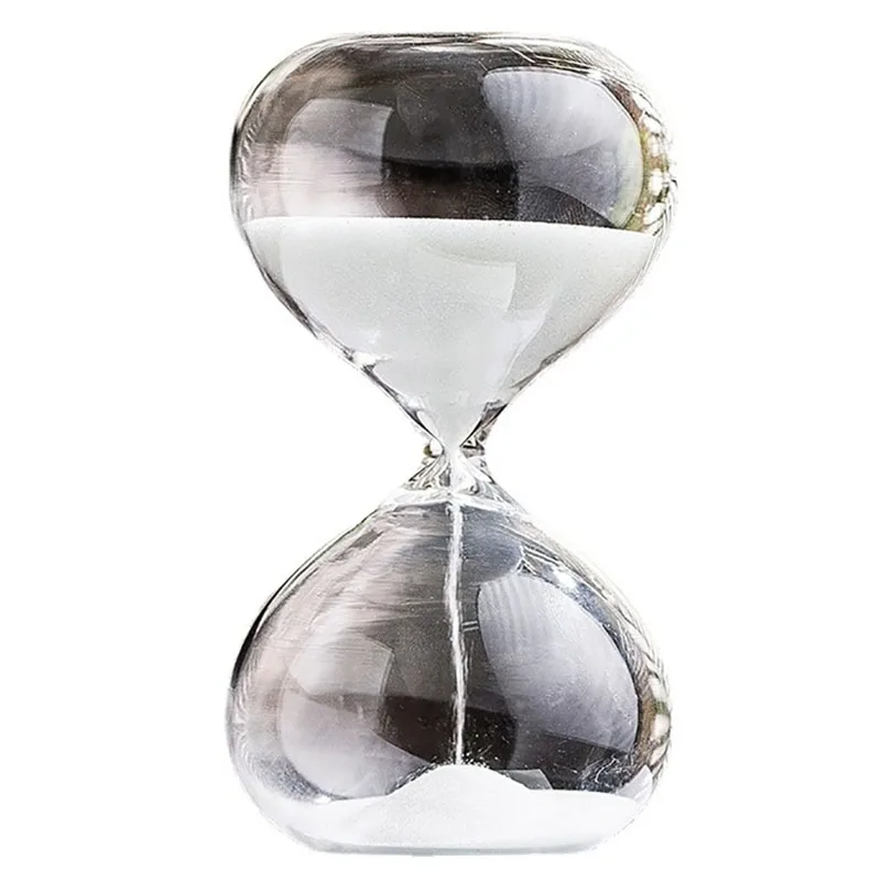 

Sand Clock 30 Minutes Handmade Hourglass Sand Timer Desk Accessories Nordic Study Soft Decoration Home Ornaments Sand Art Gift