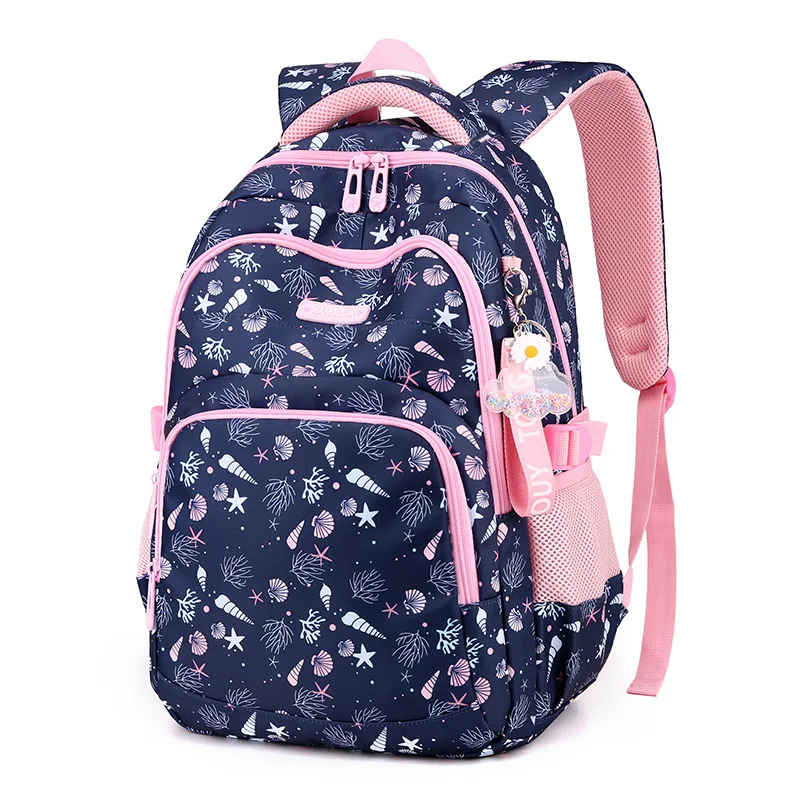 Детский школьный ранец для девочек, ортопедический рюкзак для начальной школы для принцессы, детский школьный портфель, 2022