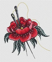 nn yixiao counted cross stitch kit cross stitch rs cotton with cross stitch needlework snowflake rose 20 22 full embroidery