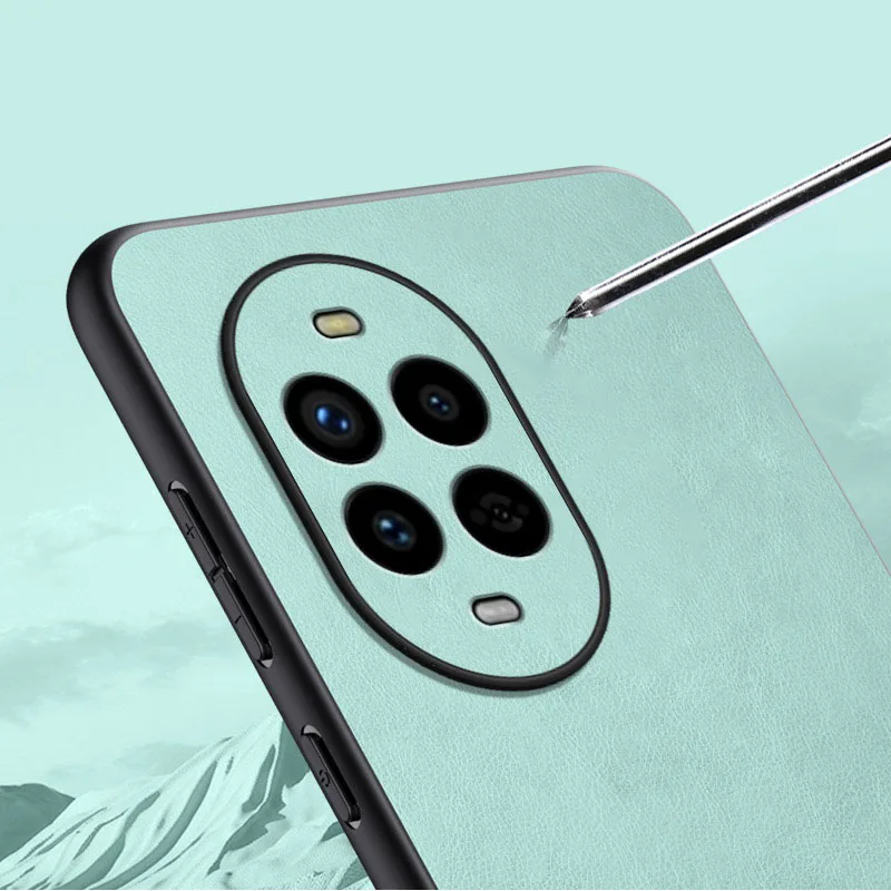 High Quality Luxury Leather Soft Back Phone Case For Huawei Nova 13 Pro Silicone 13Pro Cover