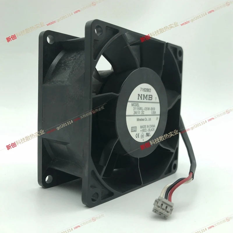 3115RL-05W-B69/B60 8038 24 в 8 см инверторный вентилятор