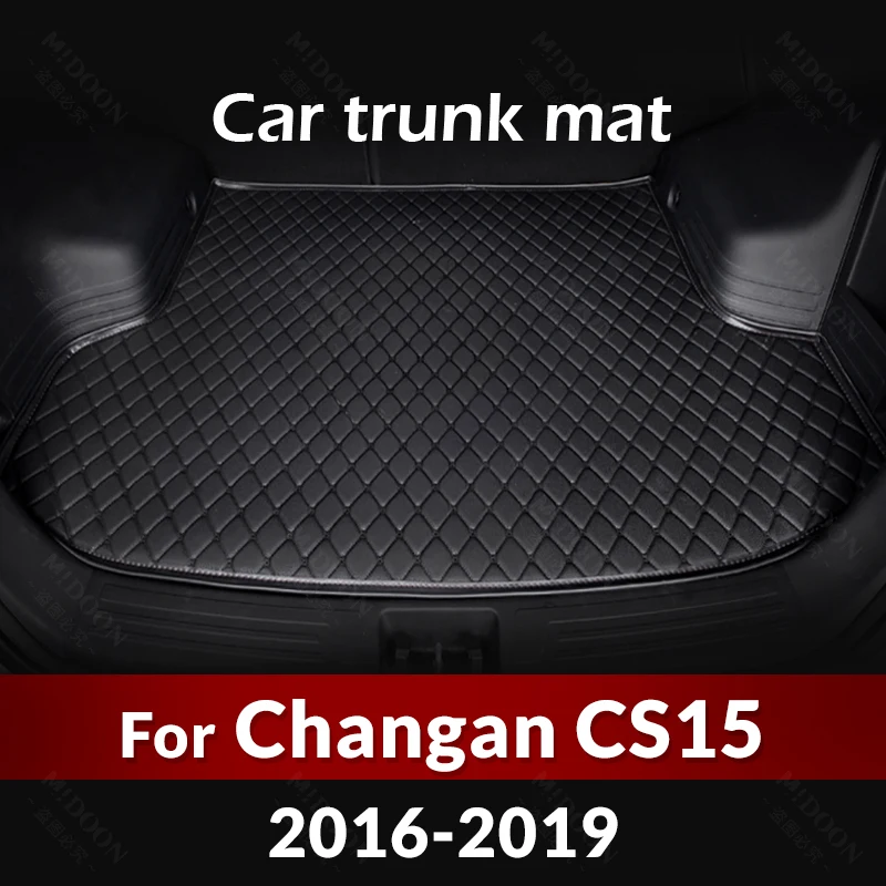 

Коврик для багажника автомобиля Changan CS15 2016 2017 2018 2019, аксессуары для автомобиля на заказ, украшение интерьера автомобиля