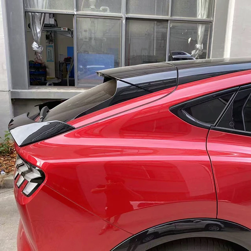 2021 2022 2023 2024 Спойлер для Ford Mustang Mach-E Much E Высококачественные спойлеры на задний