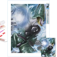 lightning cell 5d diy diamond paintings kits dragon ball anime square drill cross stitch creative home decor embroidery pictures