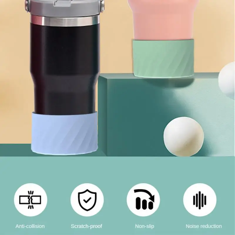 Ботинка для бутылки с водой нескользящая ботинка нижним рукавом чашки защитный