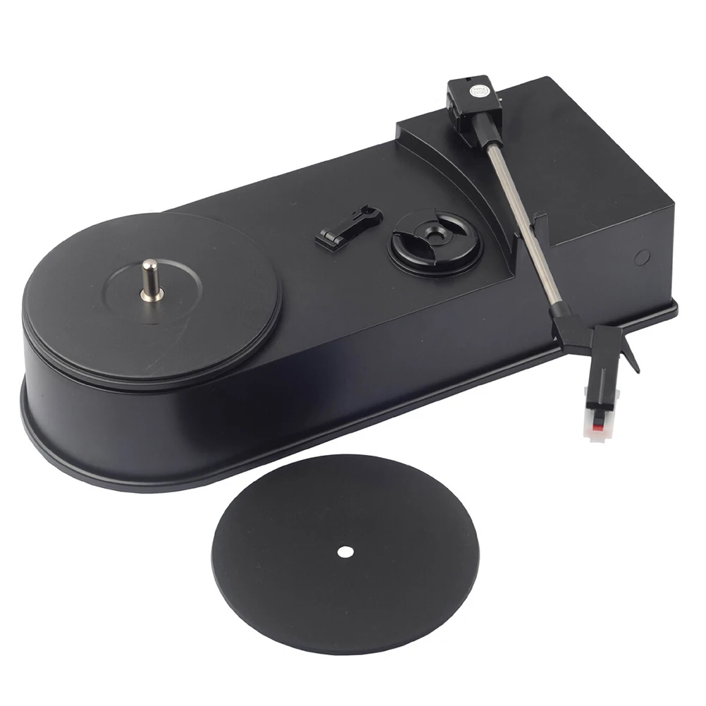 Home Gift Turntable Phonograph Vinyl  Plug And Play USB Interface Retro Converter Player Mini To MP3 Audio Mono ABS
