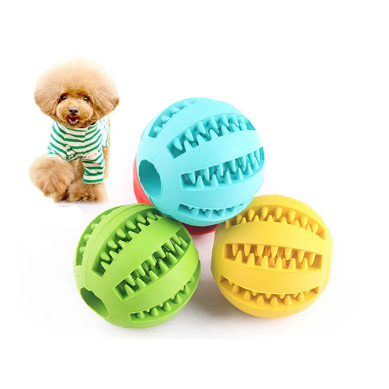 

Игрушки для собак, мяч, интерактивные игрушки для собак, жевательные игрушки для чистки зубов, эластичные маленькие большие разноцветные иг...