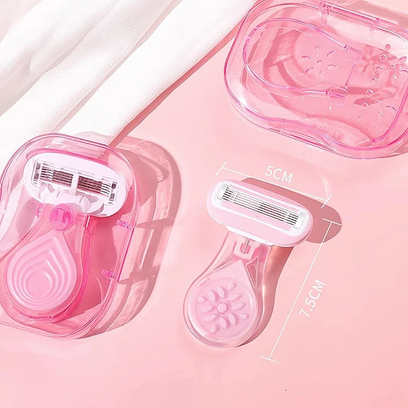 

Mini Hair Removal Knife With Box Portable Shaving Razor Private Parts Razor Blade Remove Body Hair Beauty Tools For Woman