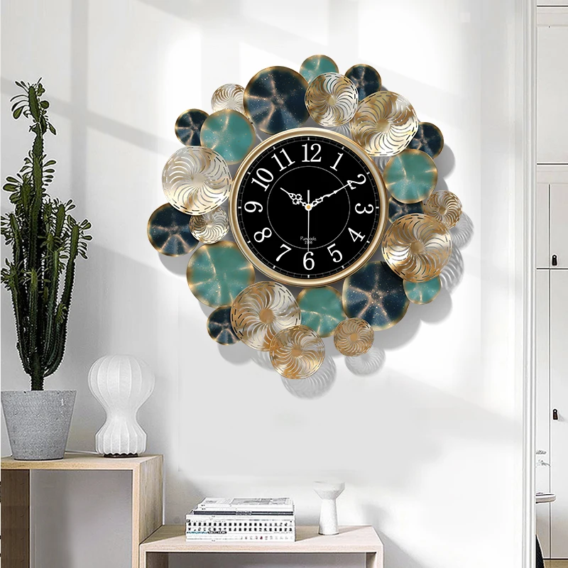 

European Luxury Wall Clocks Modern Design Aesthetic Silent Large Digital Wall Clock Kichen Horloge Murale Decoration Living Room