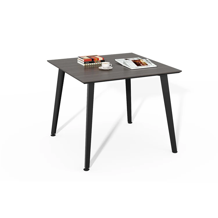 Европейский стиль простая деревянная панель дизайн металлические ножки