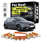 TPKE Canbus для Seat Leon MK1 1 M 1M1 хэтчбек MK2 1P 1P1 MK3 5F 5F1 5F5 5F8 1999-2018 Автомобильный светодиодный Интерьер Карта Купол светильник жник свет комплект