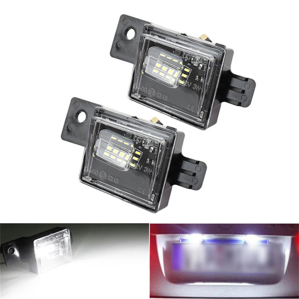 

Full White LED License Plate Lights Kit For Chevy Silverado GMC Sierra 2014-2018 LED License Plate Lights