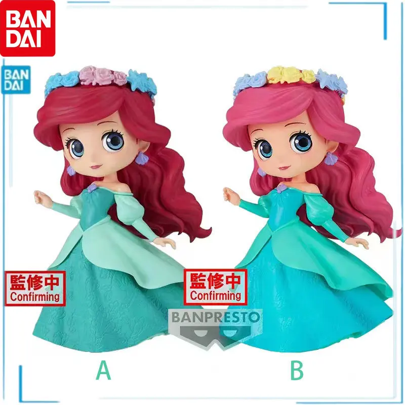 

Bandai оригинальный Disney маленькая Русалочка Q-версия Цветочный стиль Ариэль A/B Мультяшные персонажи милые коллекционные Фотообои