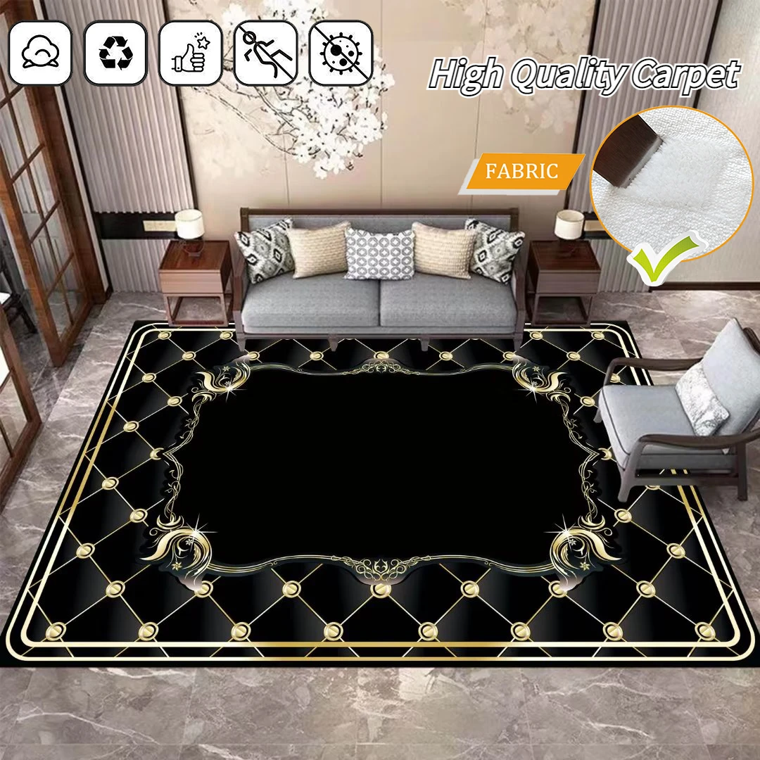 

Светильник роскошный ковер для домашнего декора, ковровые покрытия в европейском стиле для гостиной, коврики большого размера для спальни, ...