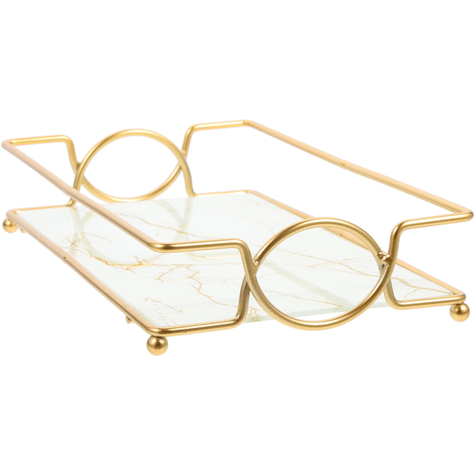 Органайзер для косметики лоток хранения в ванной белый комод портативная полка