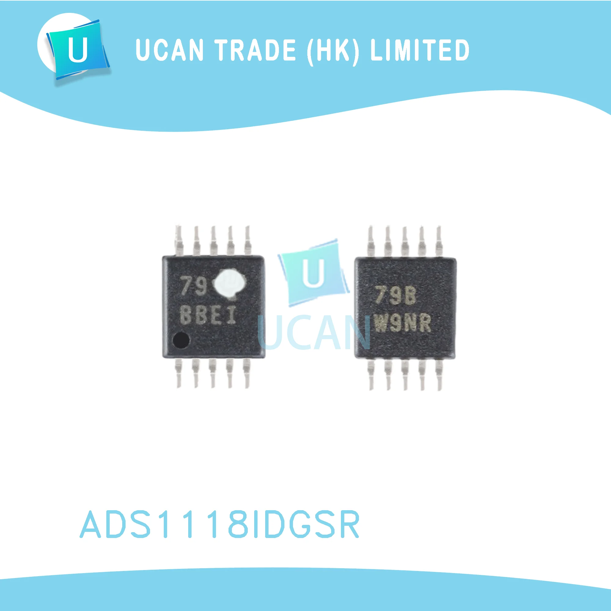 

ADS1118IDGSR VSSOP (DGS)-10 SMD/SMT оригинальный и новый
