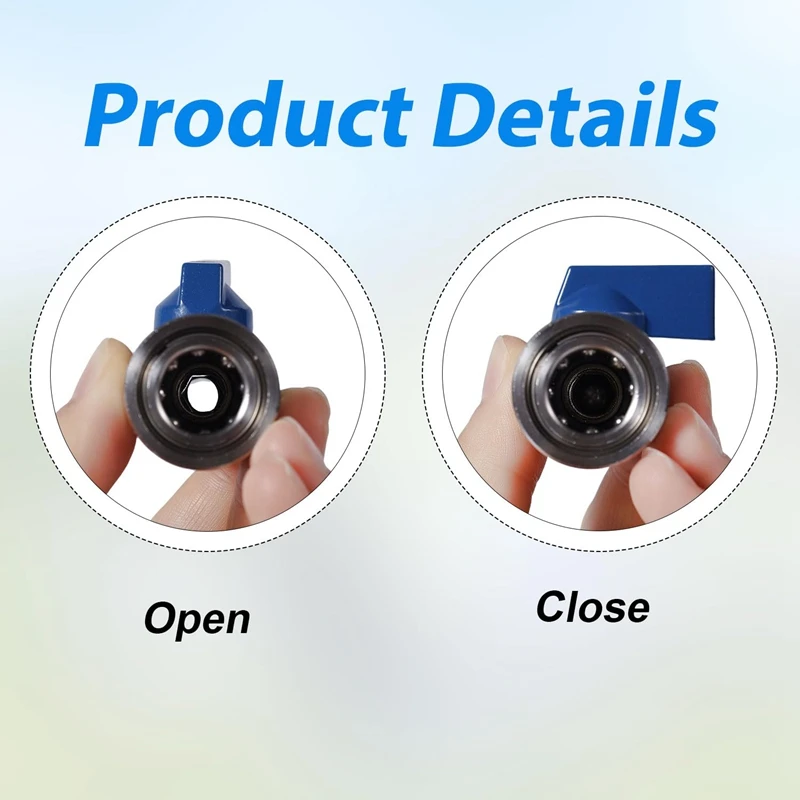 Шаровой Кран Для Мойки Высокого Давления Быстроразъемное Соединение M22 14 Мм