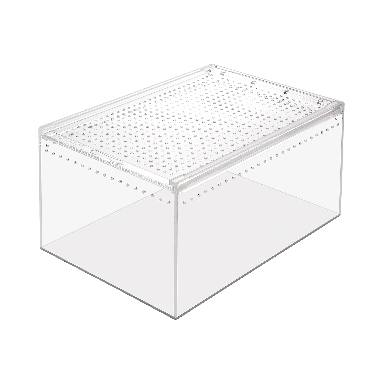 

Reptile Feeding Box Breeding Box Lizard Gecko Tortoise Snake Habitat Cage Transparent Acrylic Reptile Pet House