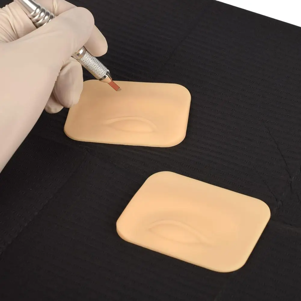 

Тренировочная 3d-подводка для глаз, многоразовая двухсторонняя подводка для глаз, татуаж бровей