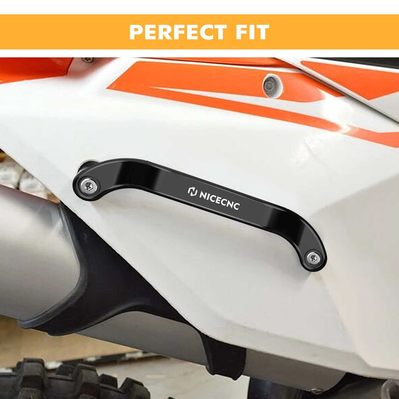 Кованая ручка заднего захвата для GasGas 2024 EC300 EC250 MC450F EC MC EX 125 250 300 250F 350F 450F MCF ECF EXF 350 450