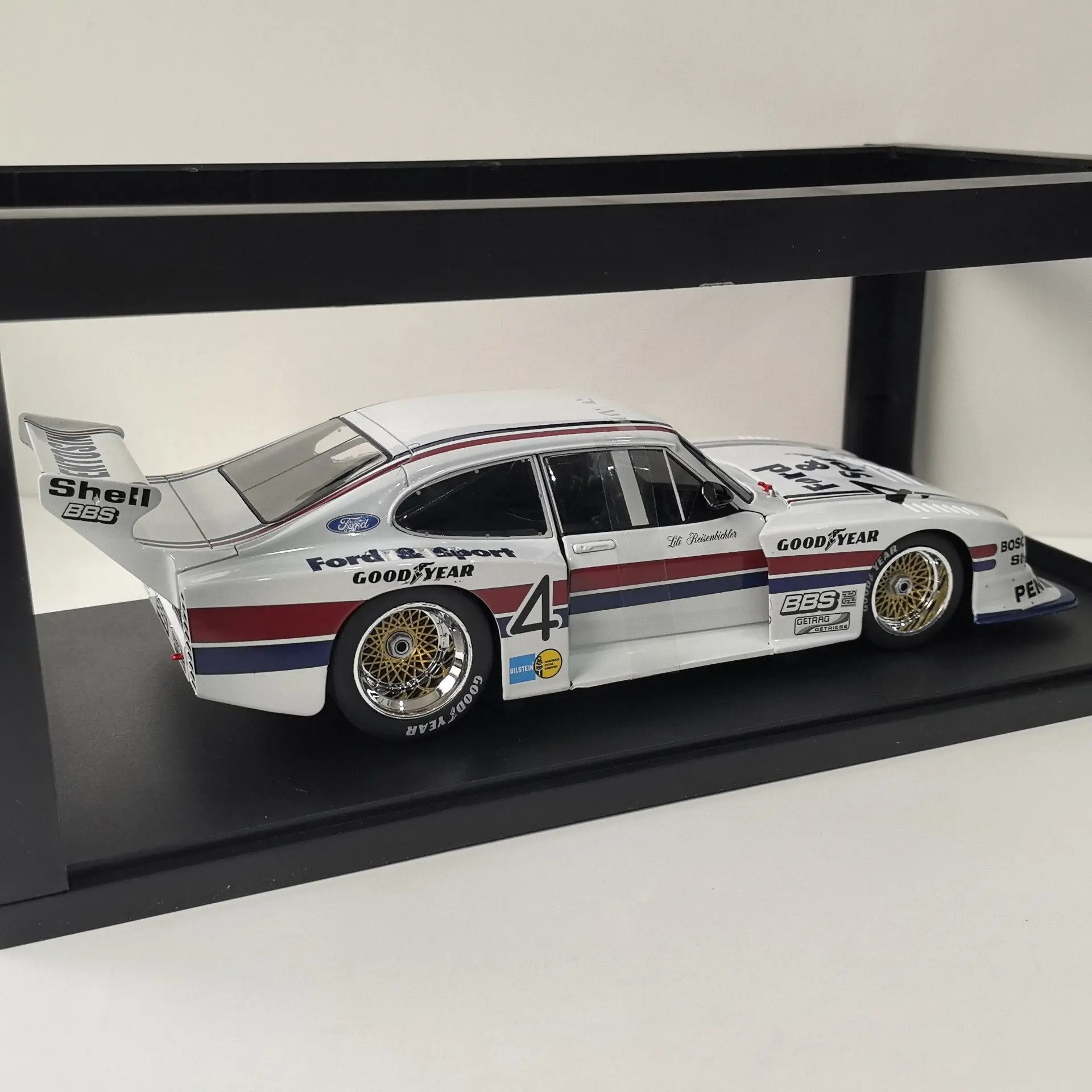 Литой под давлением WERK83 Масштаб 118 FORD CAPRI # 4-модель автомобиля Ford Racing Car V7 из сплава (art.: 3920d48b983fc) - 3920d48b983fc