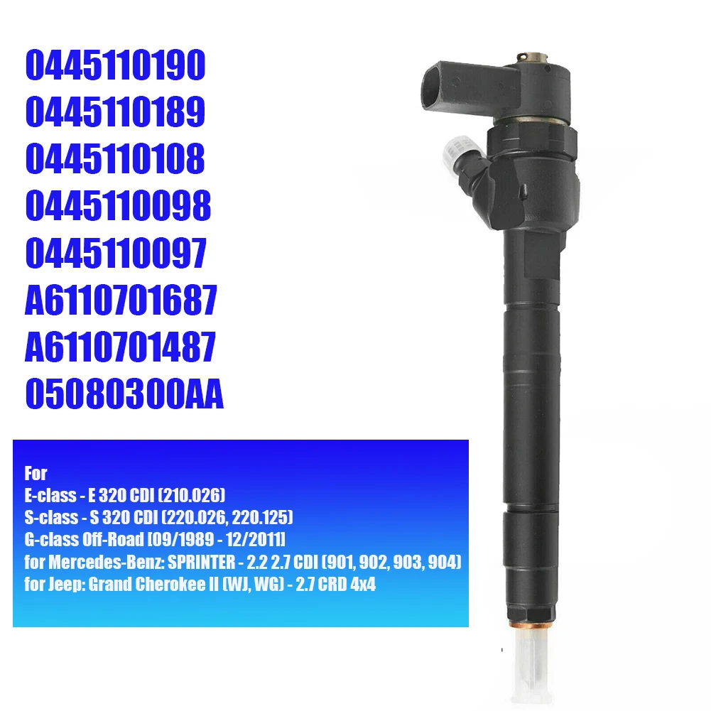 

A6110701687 / 0445110190/ 0445110098 новый дизельный топливный инжектор для Mercedes Benz Sprinter 2,2 2,7 CDI Jeep Grand Cherokee II