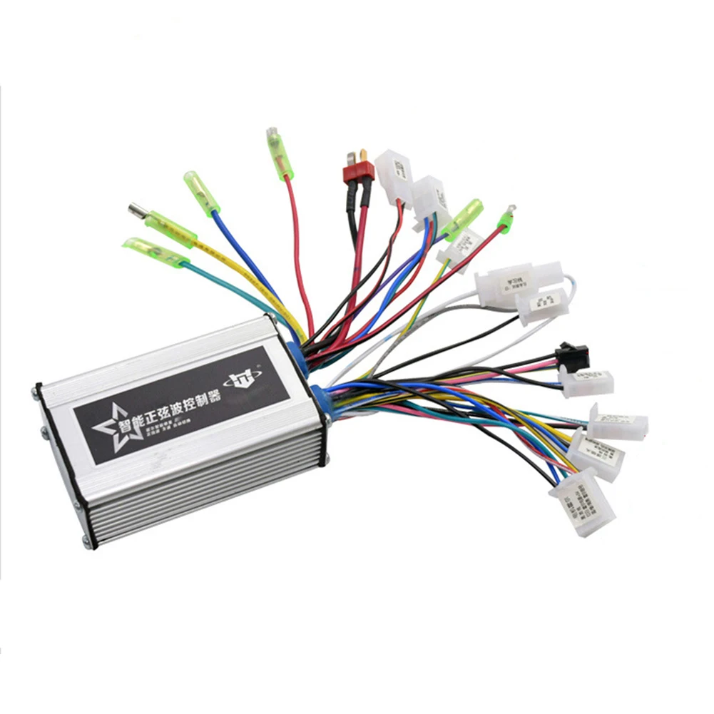 

Electric Scooter Motor Controller 36V48V60V 350W/500W Sine Wave/Brushless Controller Replacement Part For Electric Scooter E-Bik