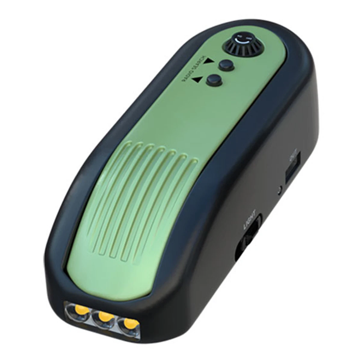 

Аварийное радио со светящимися задними панелями, аварийный ручной радиоприемник 1500 мАч, внешний аккумулятор с 3 светодиодами, фонарик, порт...